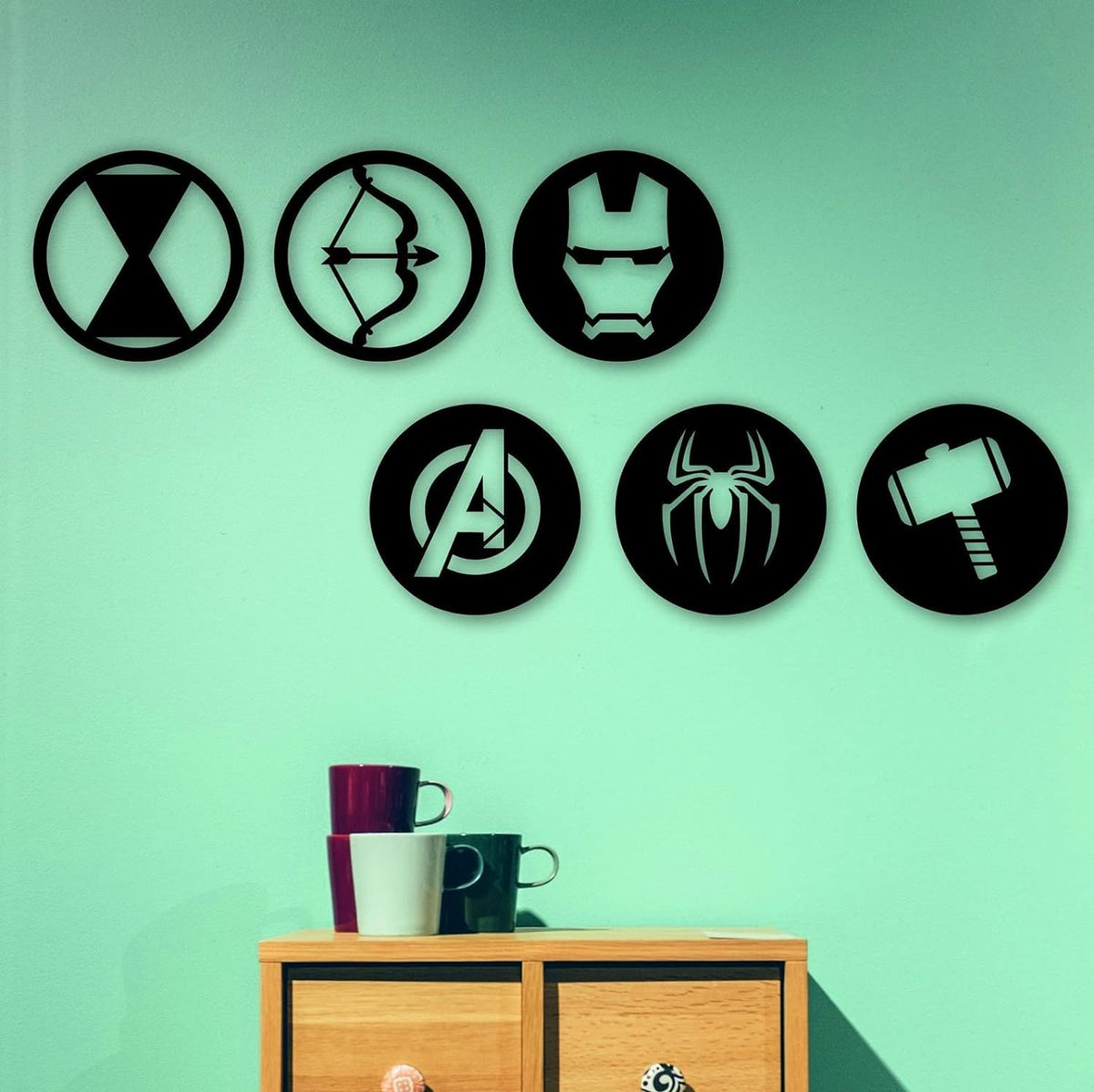 Otidge Avengers MDF wooden wall hanging - image 1