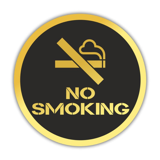 Zesta No Smoking self-adhesive acrylic sign - image 1