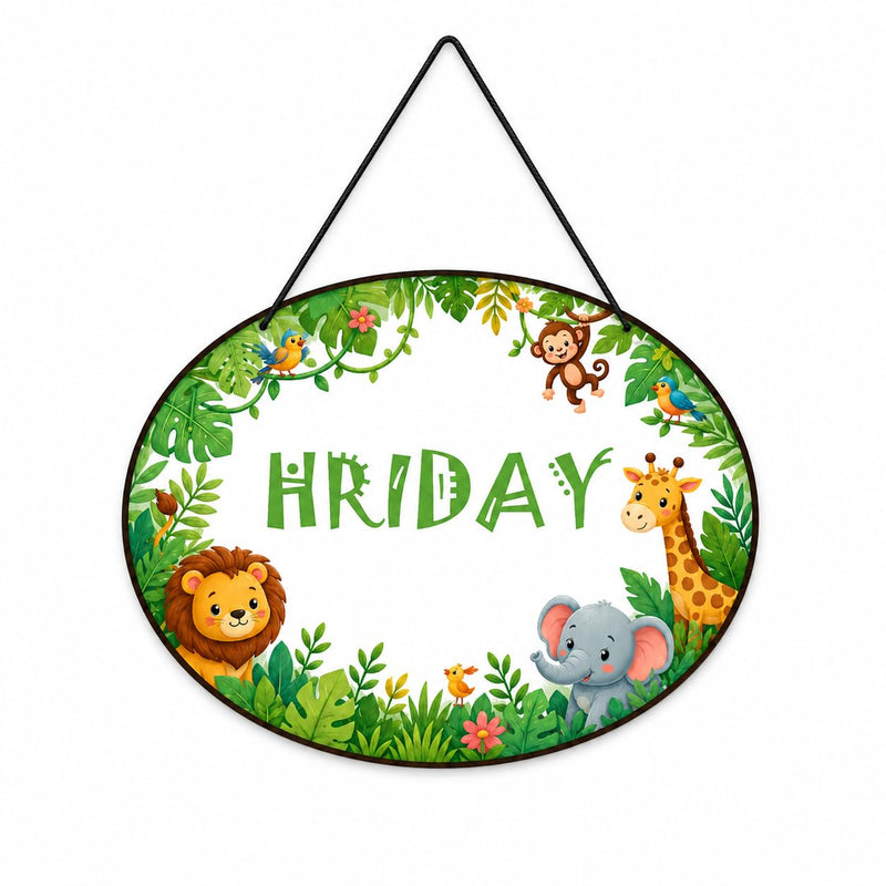 Zesta Animal Personalised Name Plate – image 1