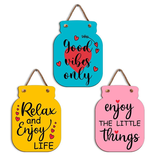 Zesta Jar Design 7 MDF wooden wall hanging - image 1