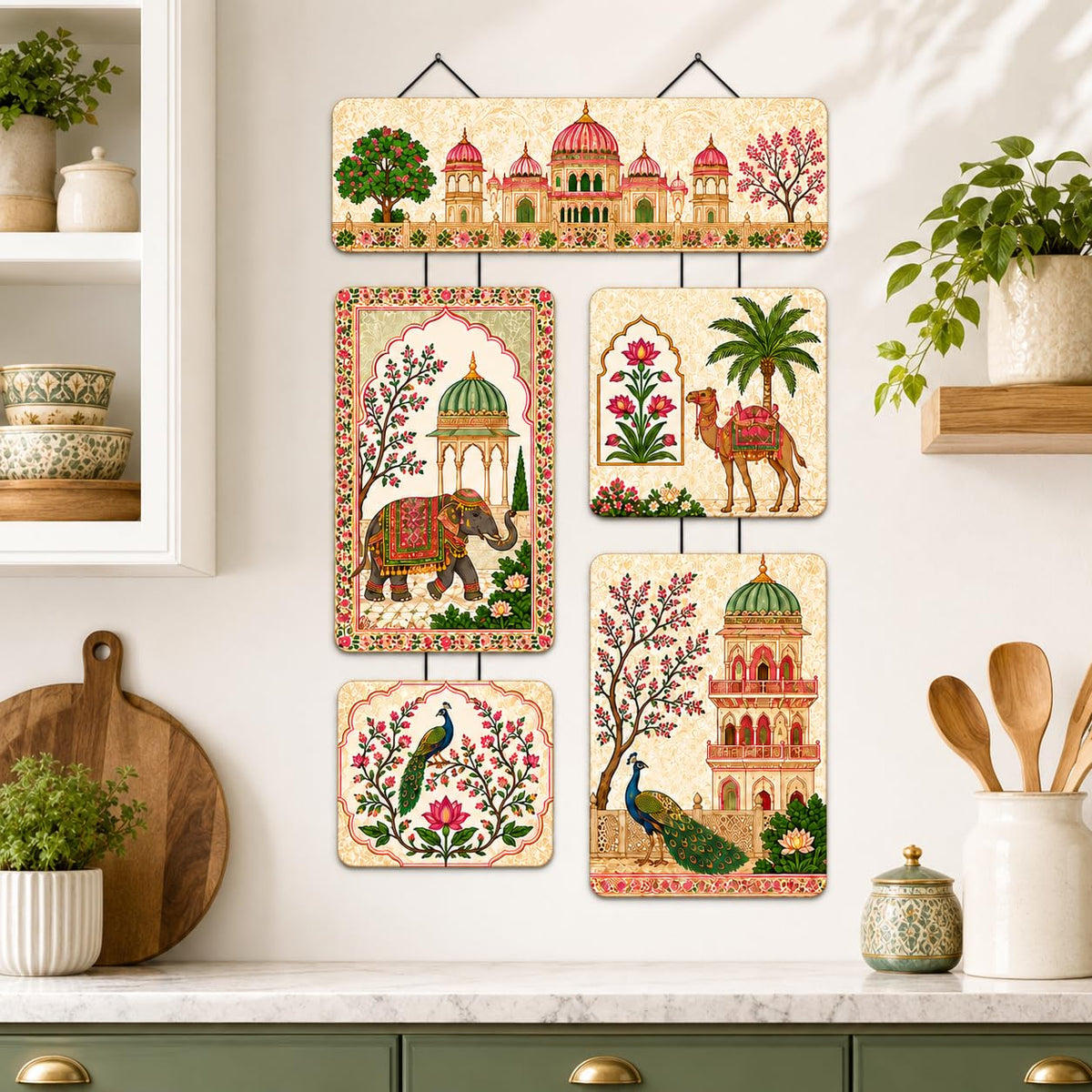 Zesta Madala Art MDF wooden wall hanging - image 2