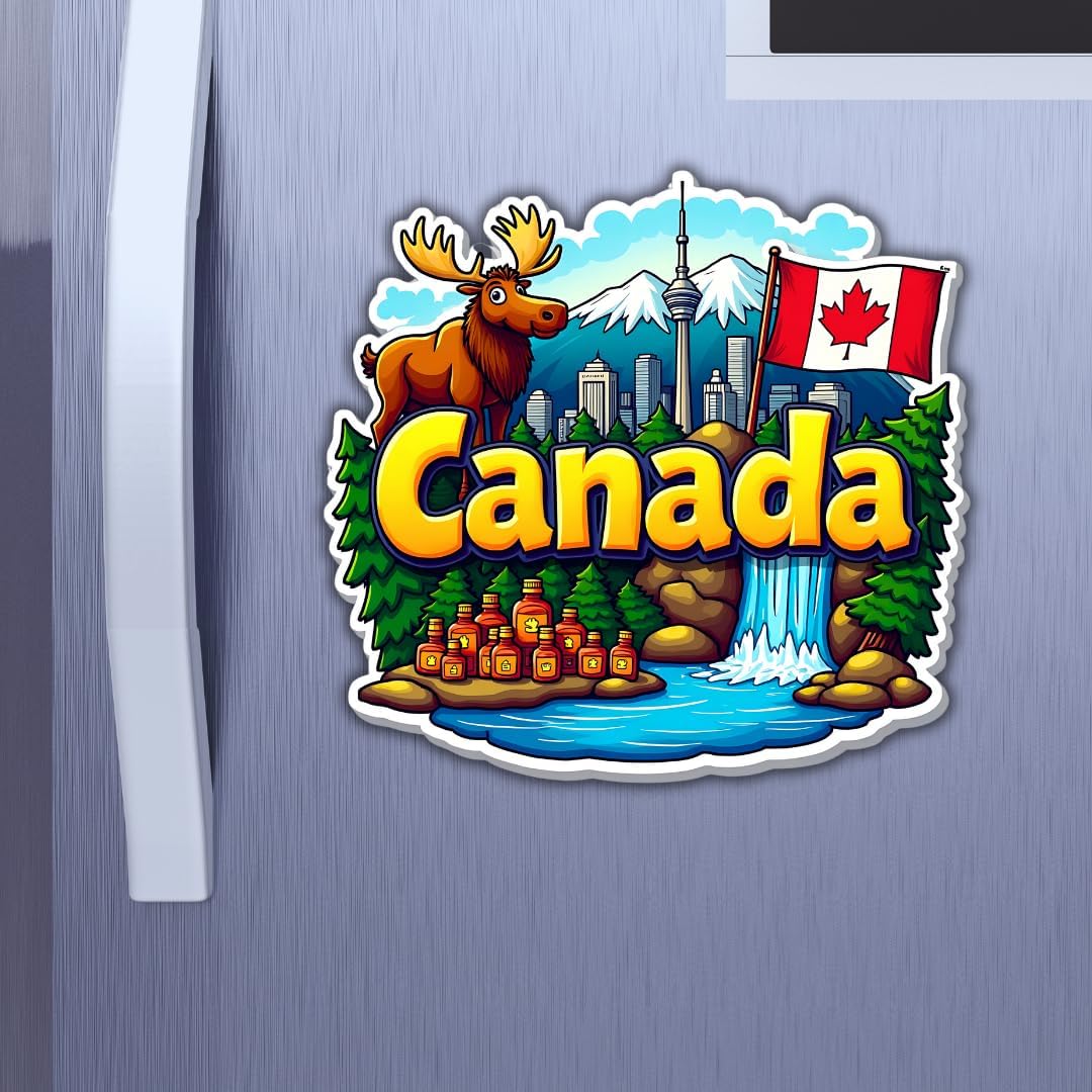 Zesta Canada wooden fridge magnet - image 2