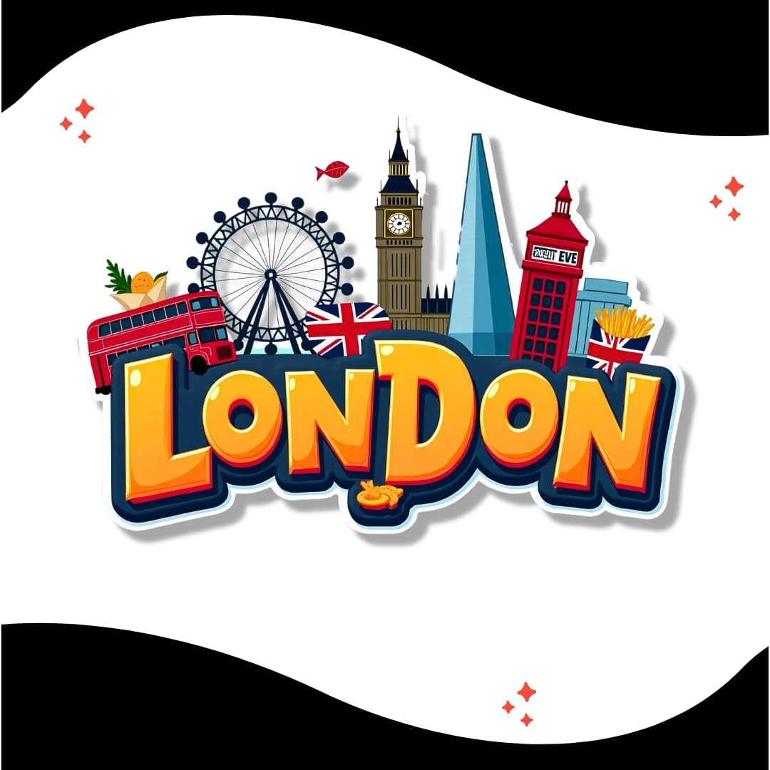 Zesta London wooden fridge magnet - image 2