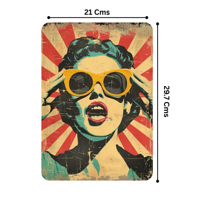 Zesta Messi – Design 2 self-adhesive MDF wooden wall hanging - image 2