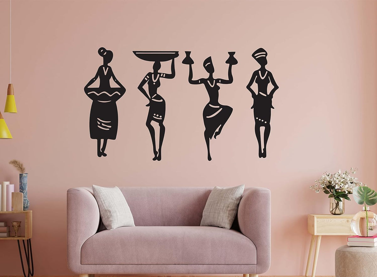 Zesta Indian Women MDF wooden wall hanging - image 2