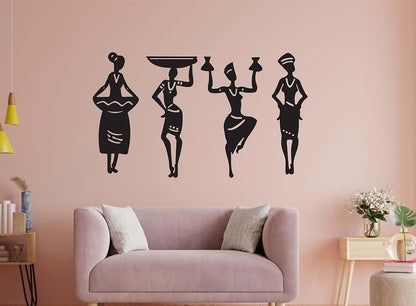 Zesta Indian Women MDF wooden wall hanging - image 2
