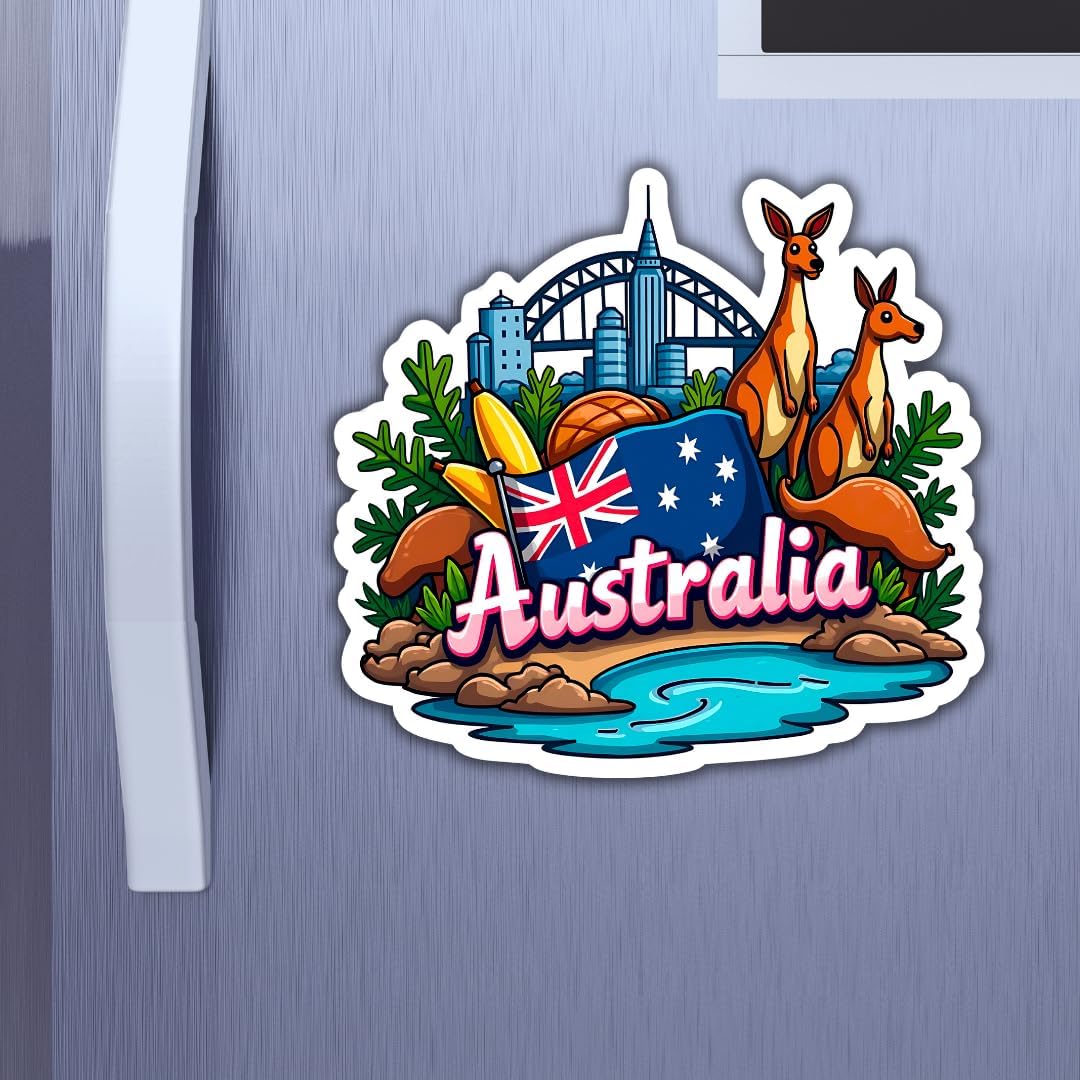 Zesta Australia wooden fridge magnet - image 2
