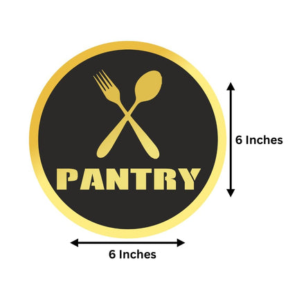 Zesta Pantry self-adhesive acrylic sign - image 2