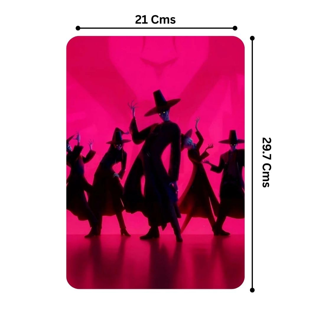 Zesta K Pop Drama Hunter self-adhesive MDF wooden wall hanging - image 2