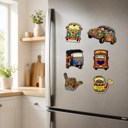 Zesta Indian Articles wooden fridge magnet - image 2