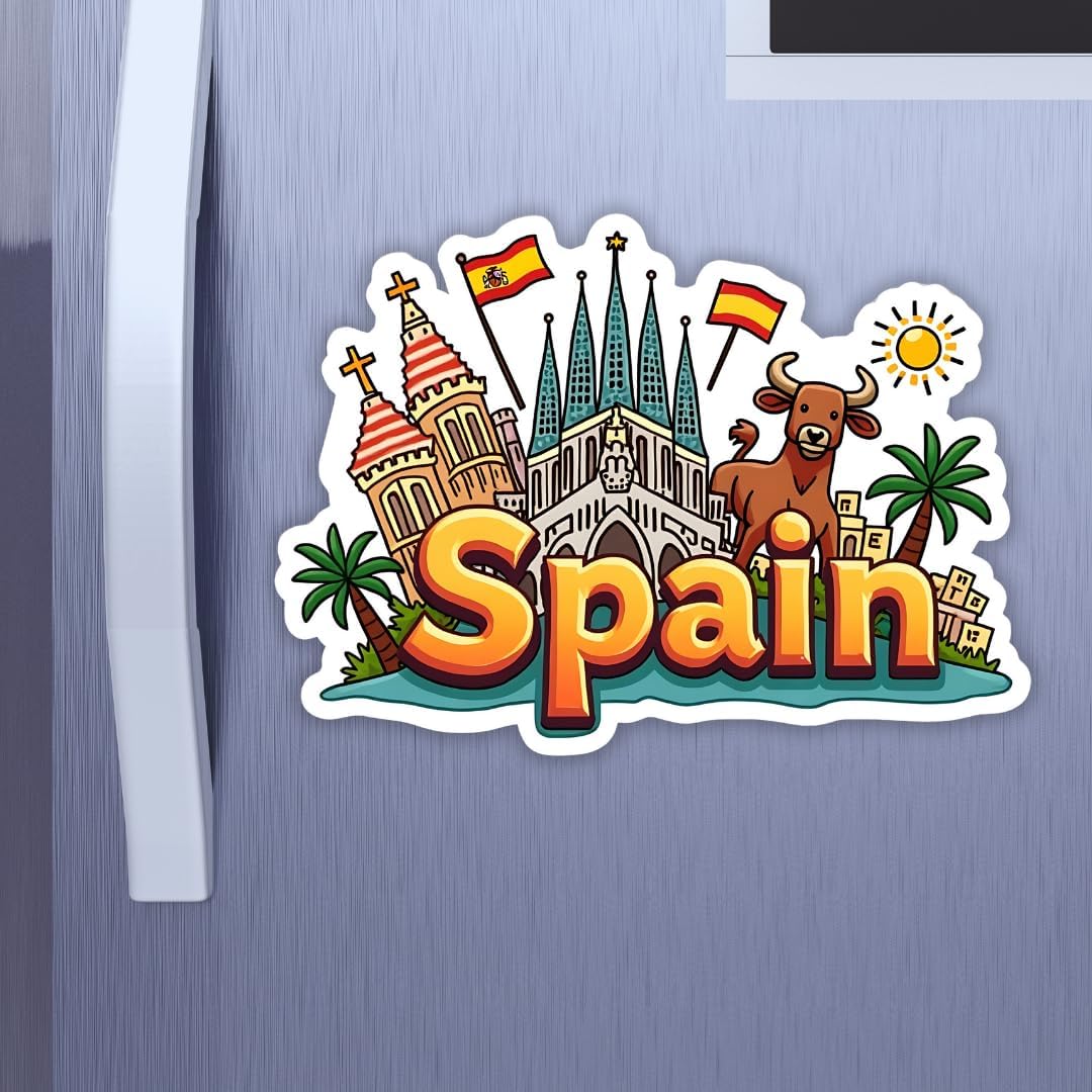 Zesta Spain wooden fridge magnet - image 2