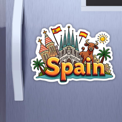 Zesta Spain wooden fridge magnet - image 2