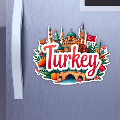 Zesta Turkey wooden fridge magnet - image 2