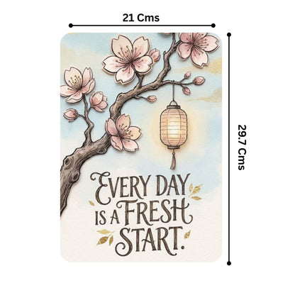 Zesta Motivational – Design 4 self-adhesive MDF wooden wall hanging - image 2