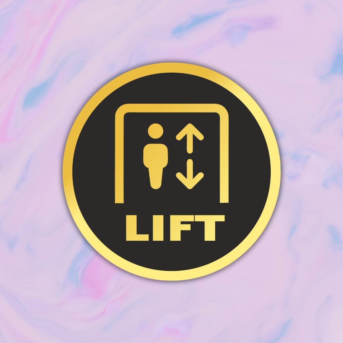Zesta Lift self-adhesive acrylic sign - image 2