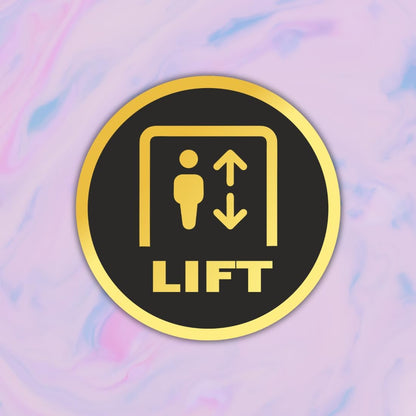 Zesta Lift self-adhesive acrylic sign - image 2