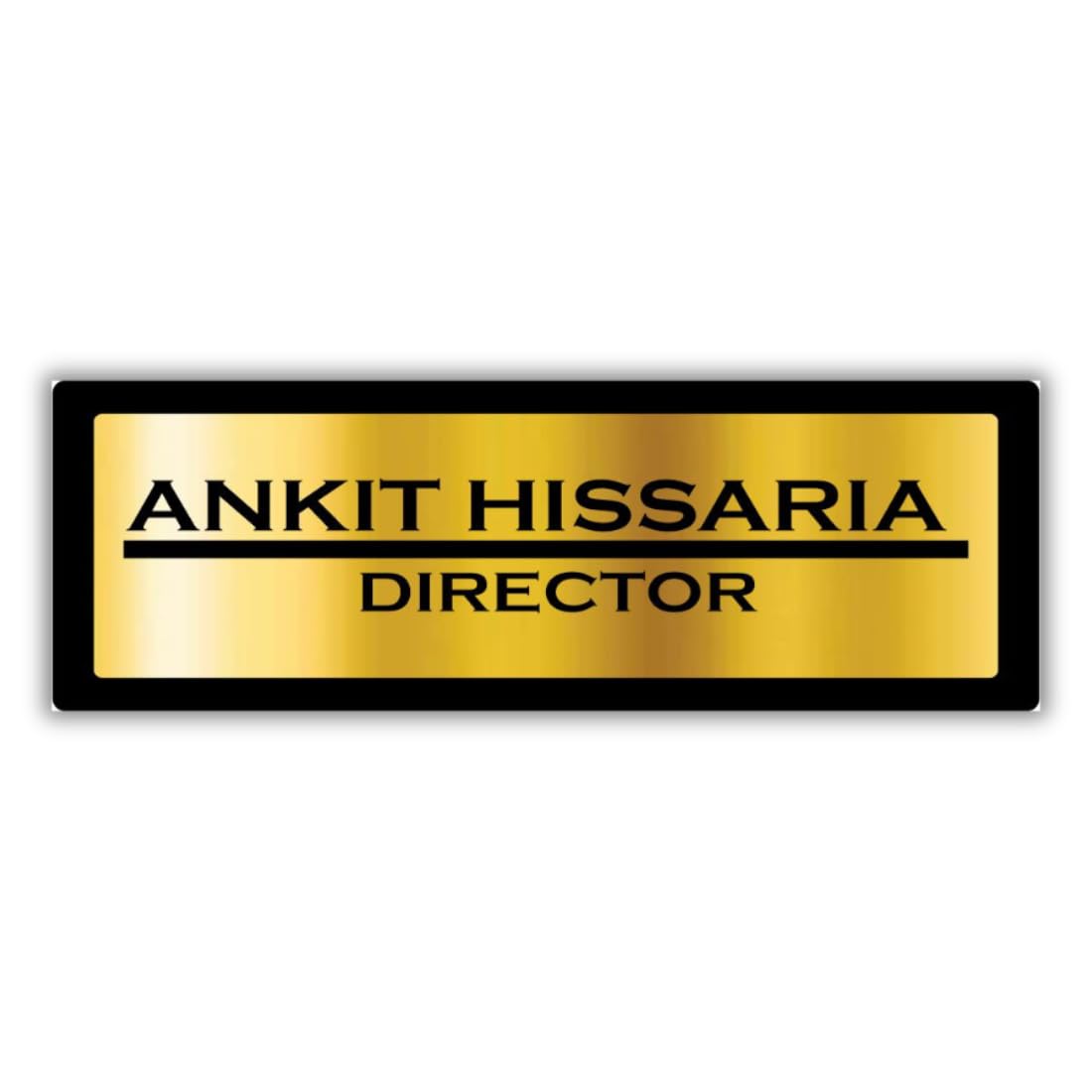 Zesta Office Name Plate Personalised Name Plate – image 2