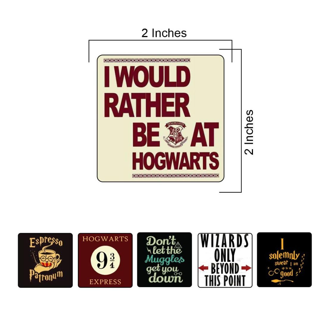 Zesta Harry Potter wooden fridge magnet - image 2