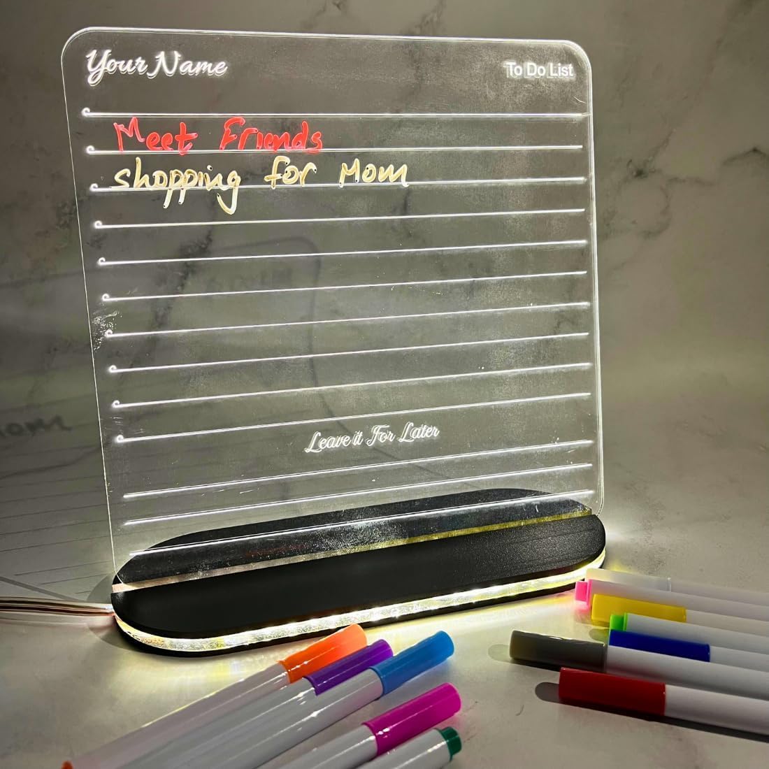 Zesta Custom Planner Personalised LED Name Lamp – image 2
