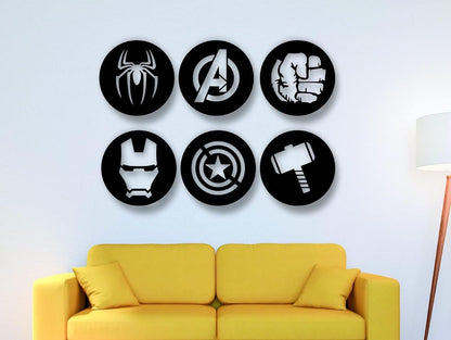 Otidge Avengers MDF wooden wall hanging - image 2