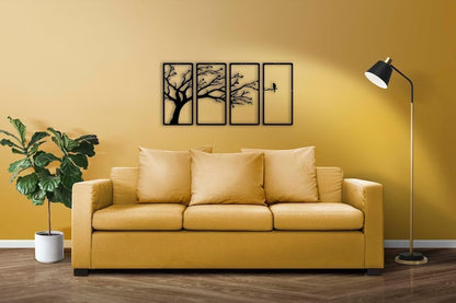 Zesta Birds MDF wooden wall hanging - image 2