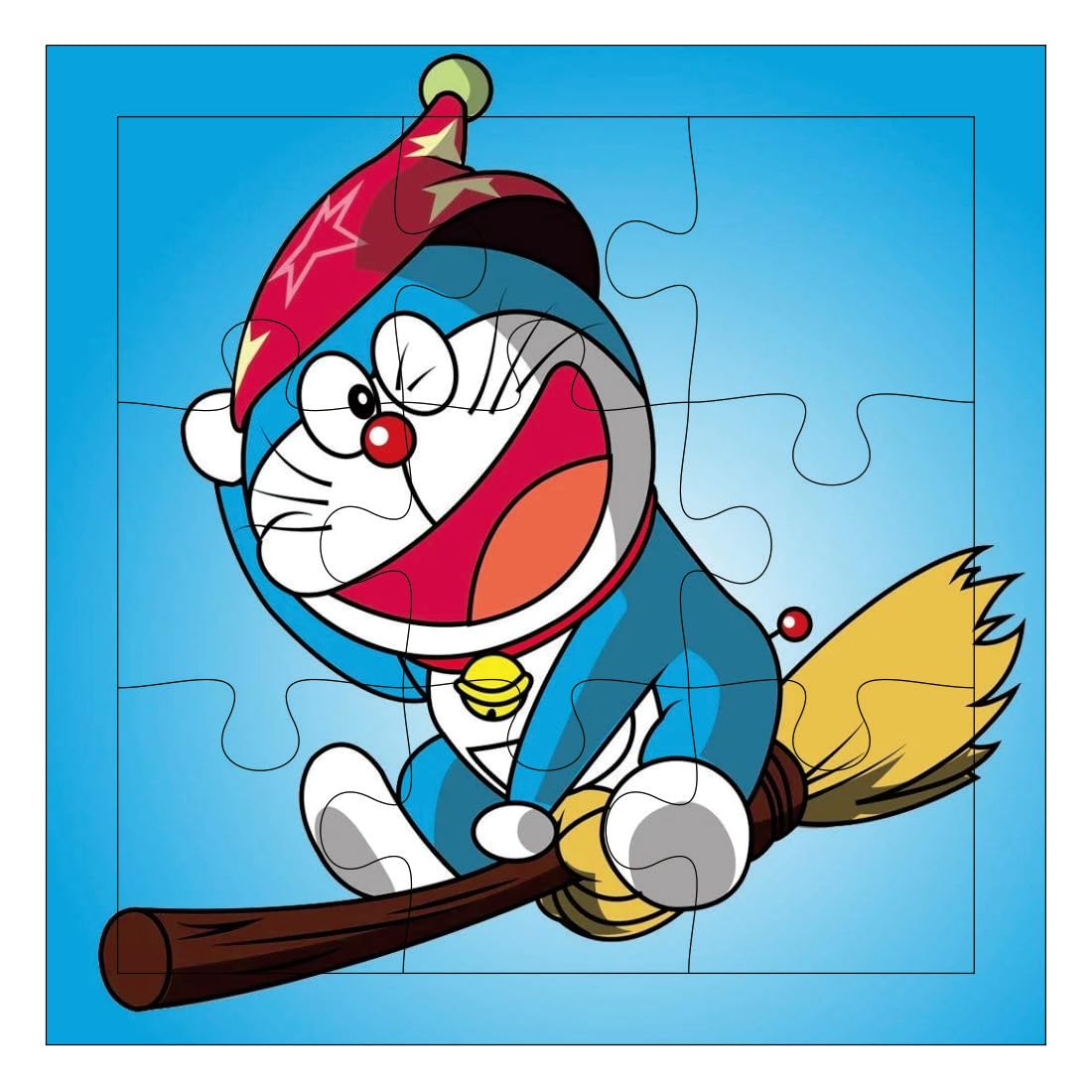 Otidge Doraemon wooden jigsaw puzzles, pack of 4 - image 2