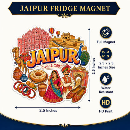 Zesta Jaipur wooden fridge magnet - image 3
