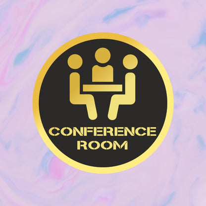 Zesta Conference Room self-adhesive acrylic sign - image 3