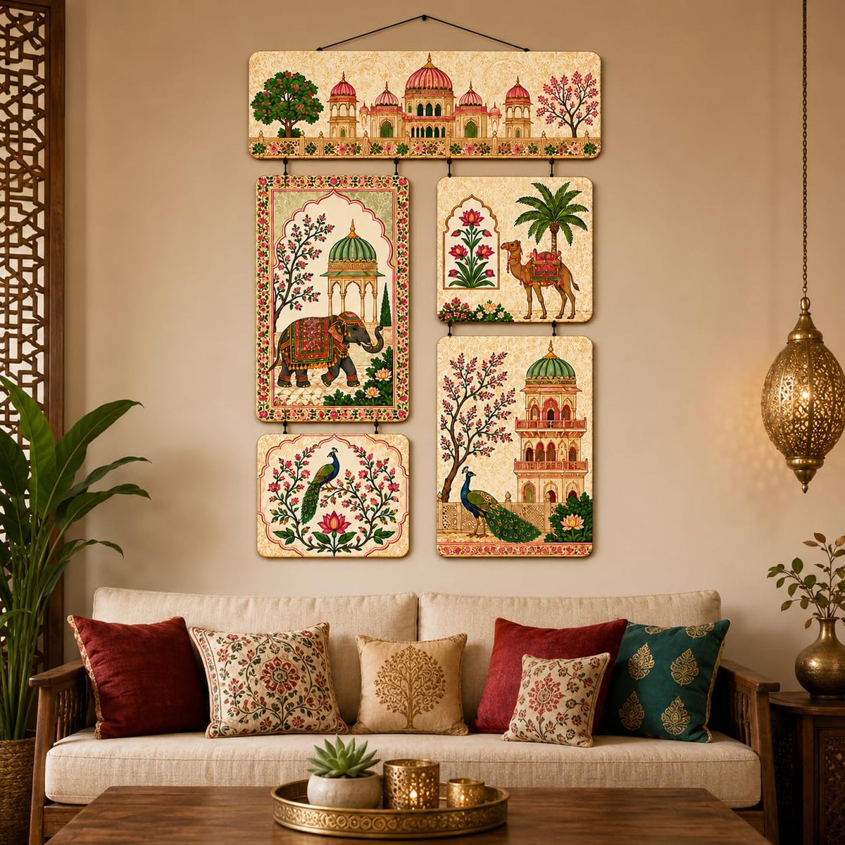 Zesta Madala Art MDF wooden wall hanging - image 3