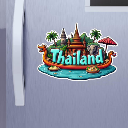 Zesta Thailand wooden fridge magnet - image 3