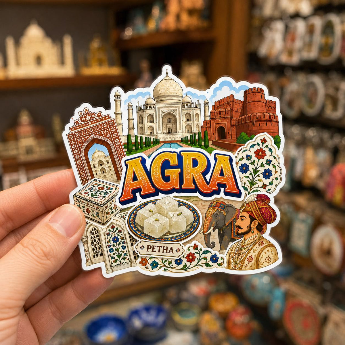 Zesta Agra wooden fridge magnet - image 3