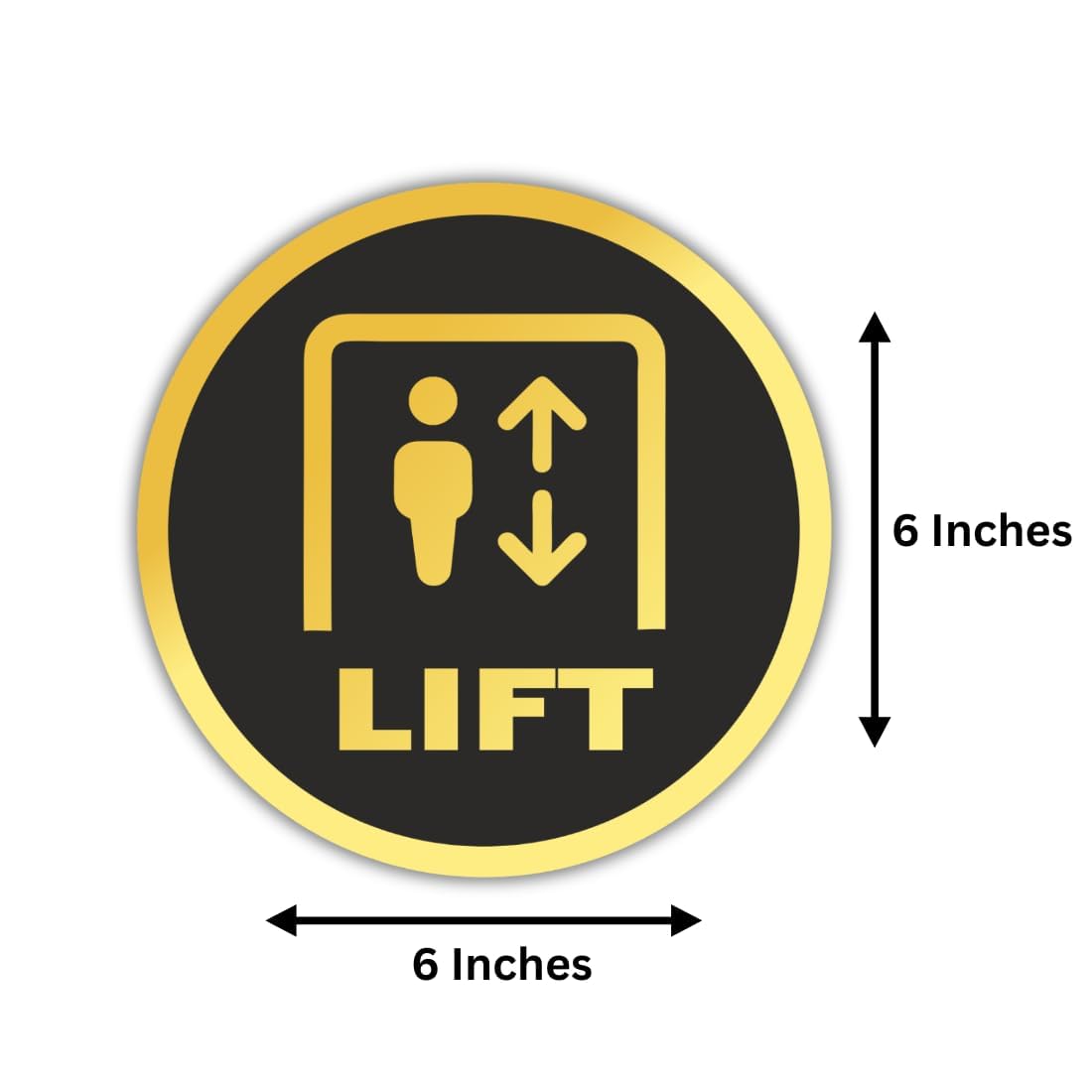 Zesta Lift self-adhesive acrylic sign - image 3