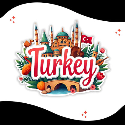 Zesta Turkey wooden fridge magnet - image 3