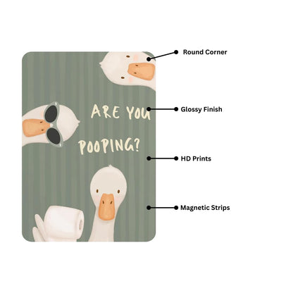 Zesta Bathroom – Design 2 self-adhesive MDF wooden wall hanging - image 3
