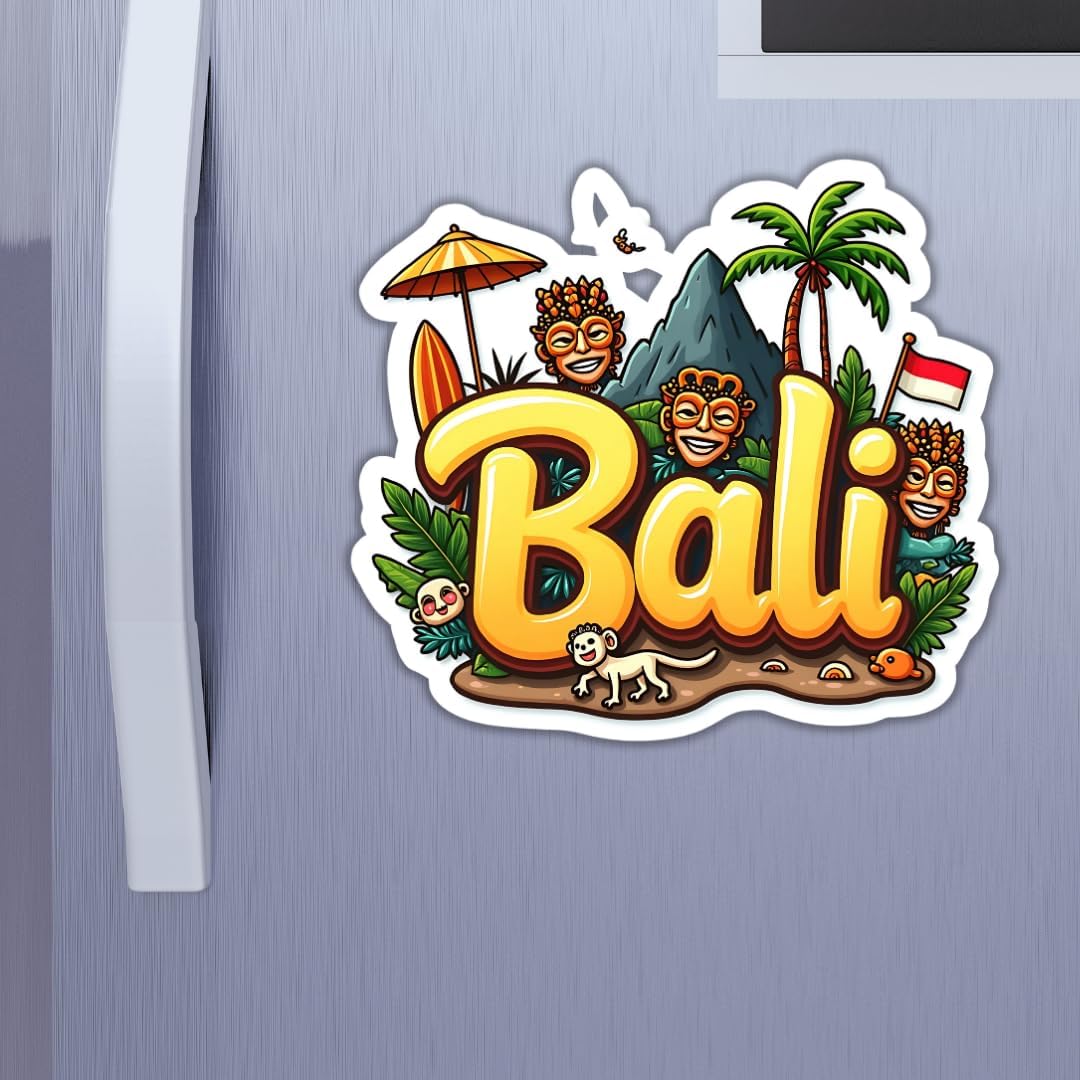 Zesta Bali wooden fridge magnet - image 3