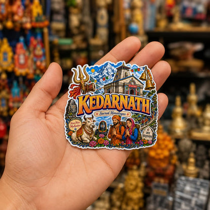 Zesta Kedarnath wooden fridge magnet - image 3