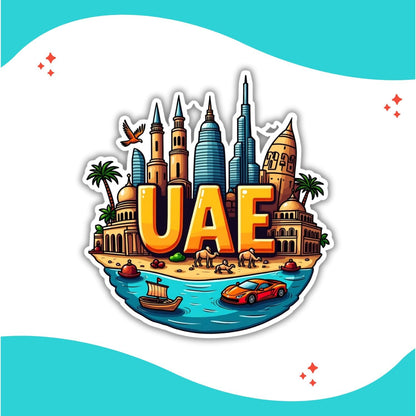 Zesta UAE wooden fridge magnet - image 3