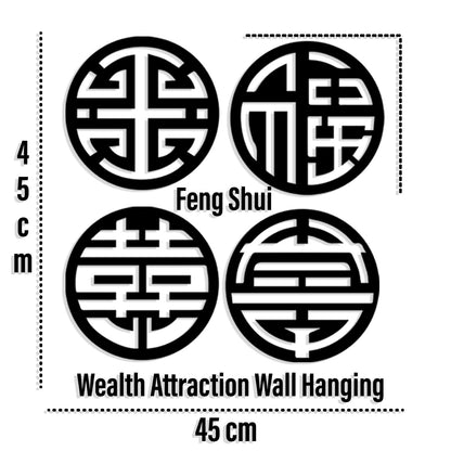 Zesta Feng Shui MDF wooden wall hanging - image 3