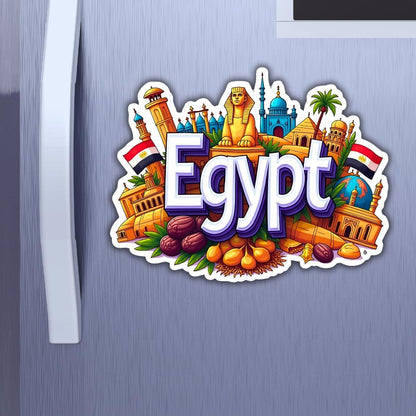 Zesta Egypt wooden fridge magnet - image 3