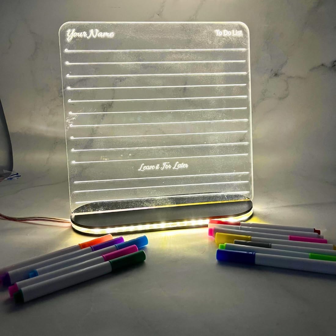 Zesta Custom Planner Personalised LED Name Lamp – image 3