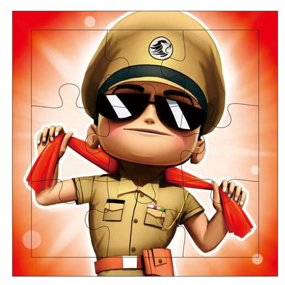 Otidge Little Singham wooden jigsaw puzzles, pack of 4 - image 3