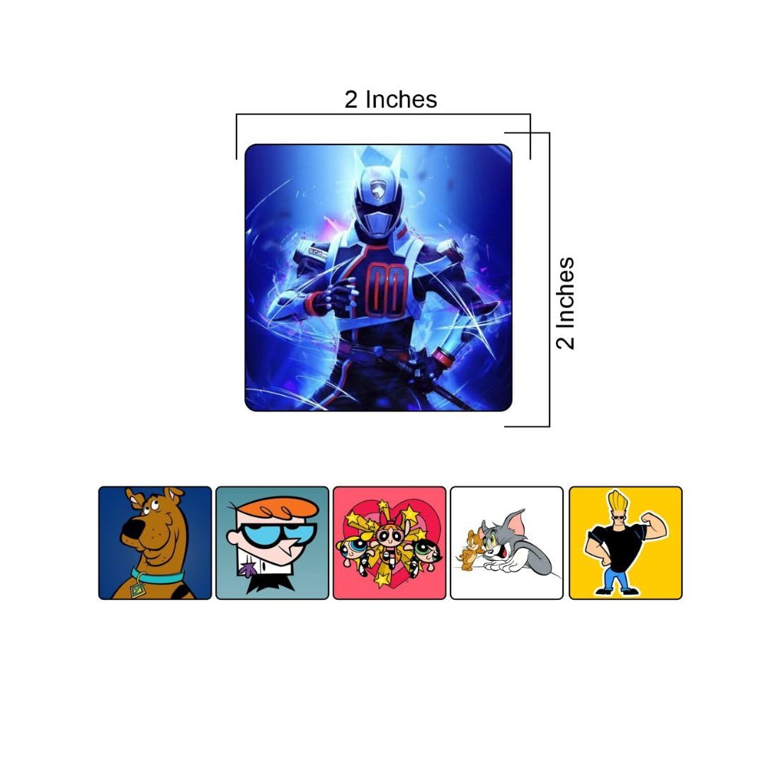 Zesta 90's Cartoon wooden fridge magnet - image 3