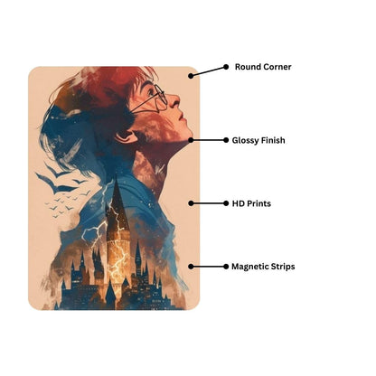 Zesta HP – Design 3 self-adhesive MDF wooden wall hanging - image 3