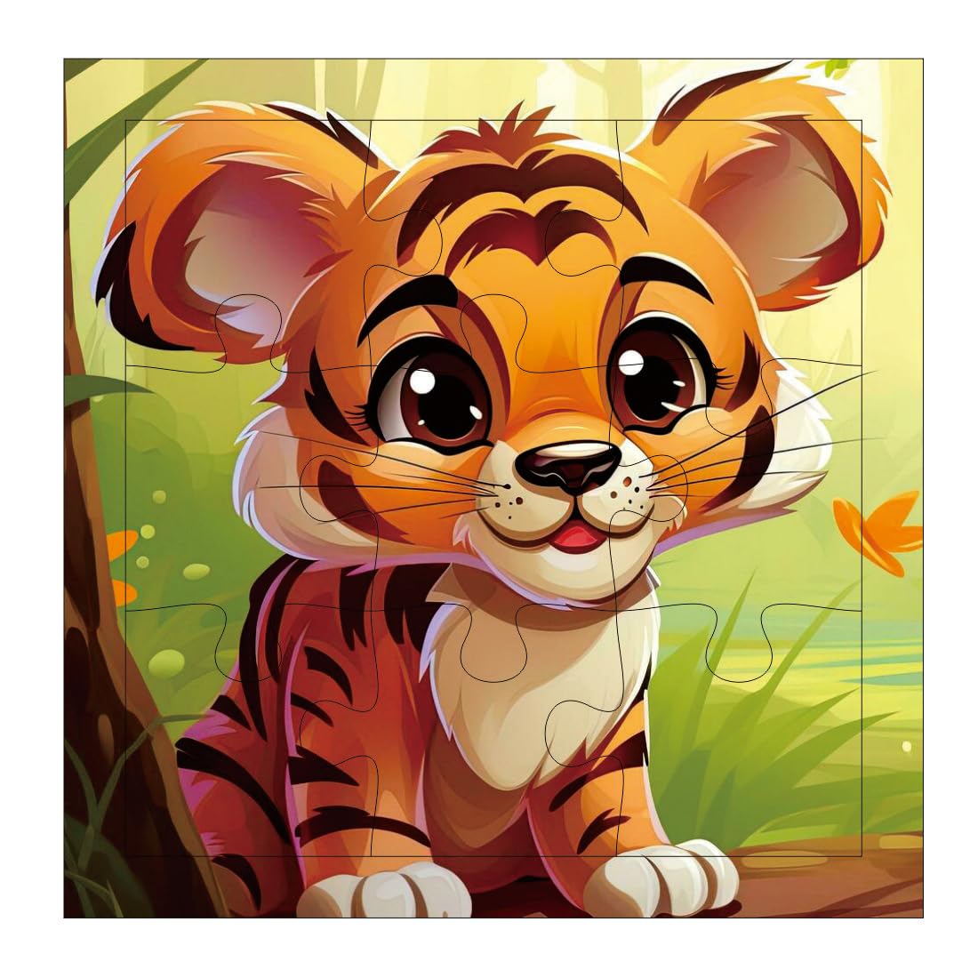 Otidge Animals wooden jigsaw puzzles, pack of 4 - image 3