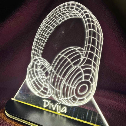 Otidge Headphone Personalised LED Name Lamp – image 3