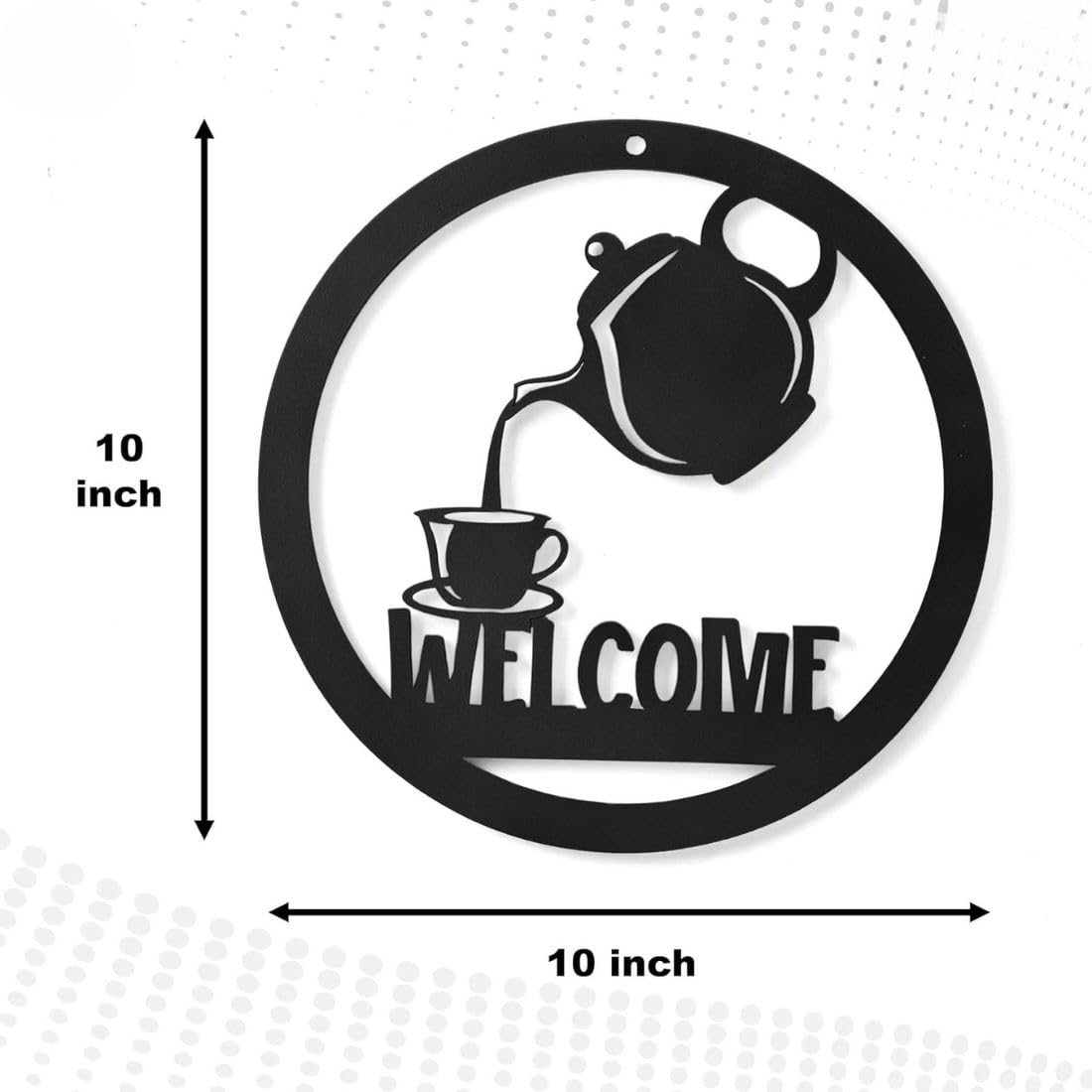 Zesta Welcome MDF wooden wall hanging - image 3
