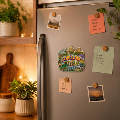 Zesta Bangalore wooden fridge magnet - image 3