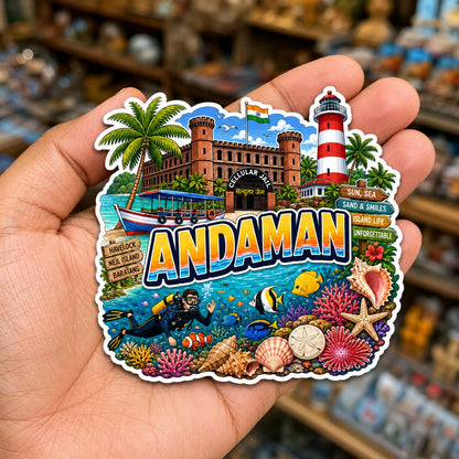 Zesta Andaman wooden fridge magnet - image 3