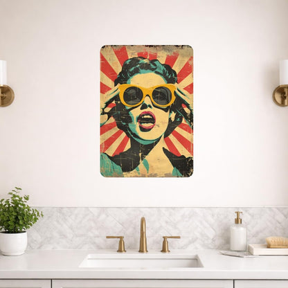 Zesta Messi – Design 2 self-adhesive MDF wooden wall hanging - image 4