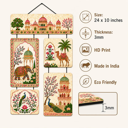 Zesta Madala Art MDF wooden wall hanging - image 4